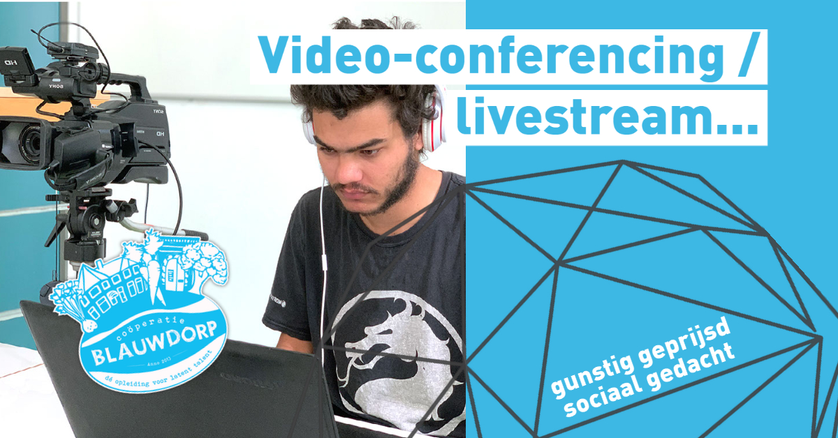 NIEUW: Video-conferencing / livestream…