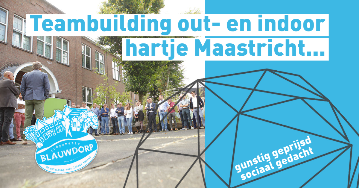NIEUW: Teambuilding out-en indoor hartje Maastricht…